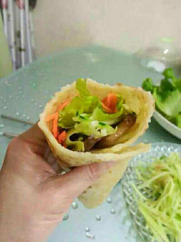 烙饼卷步骤13