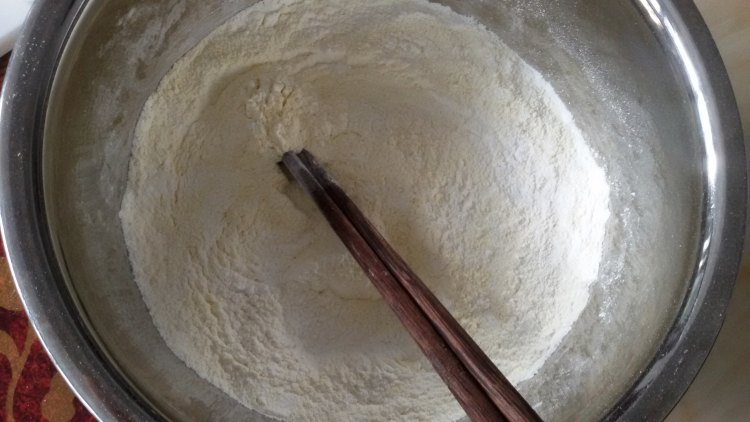 花香豆沙饼步骤1