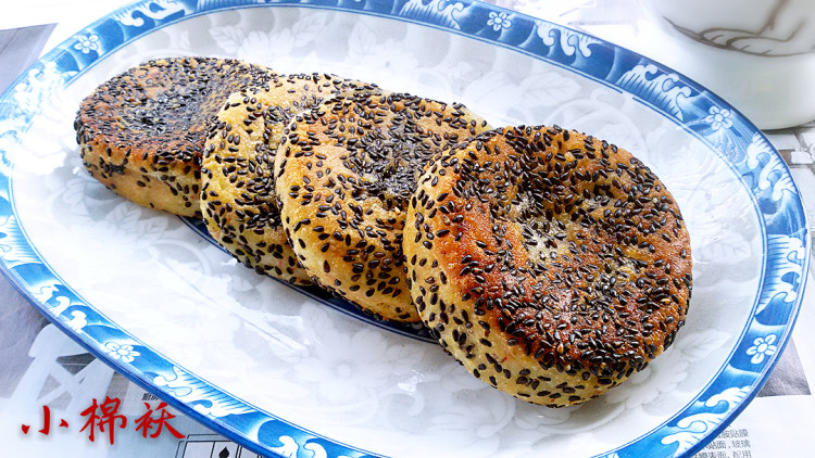 花香豆沙饼步骤10
