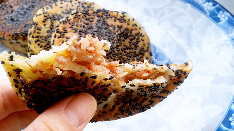 花香豆沙饼步骤11