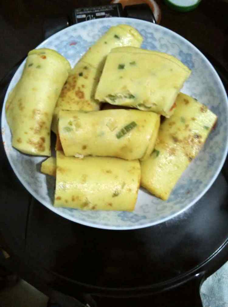 黄瓜鸡蛋饼步骤7