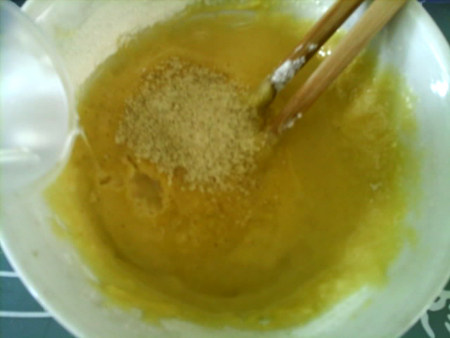 蒲公英饼步骤6