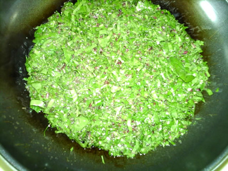 蒲公英饼步骤11