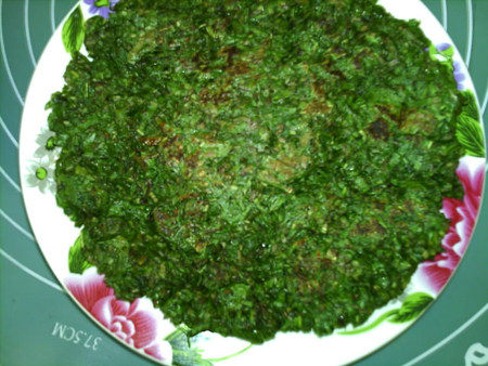 蒲公英饼步骤14