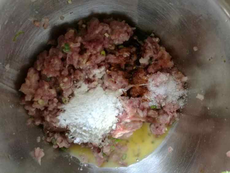 豆腐肉饼步骤2
