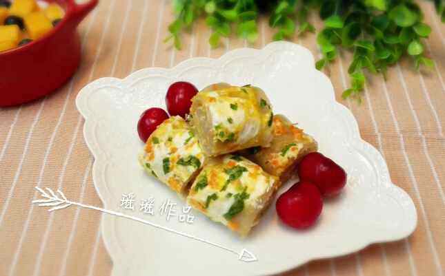 胡萝卜香葱鸡蛋饼步骤9