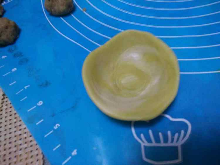 Q心绿豆酥步骤19