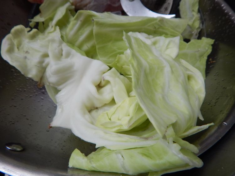 黑麦面粉饭菜鸡蛋煎饼步骤3