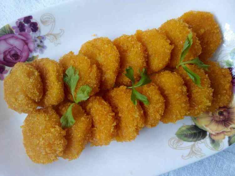 南瓜饼#新鲜从这里开步骤5