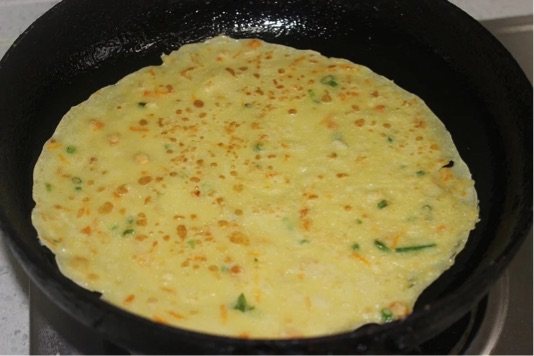 煎饼#新鲜从这里开始#步骤4