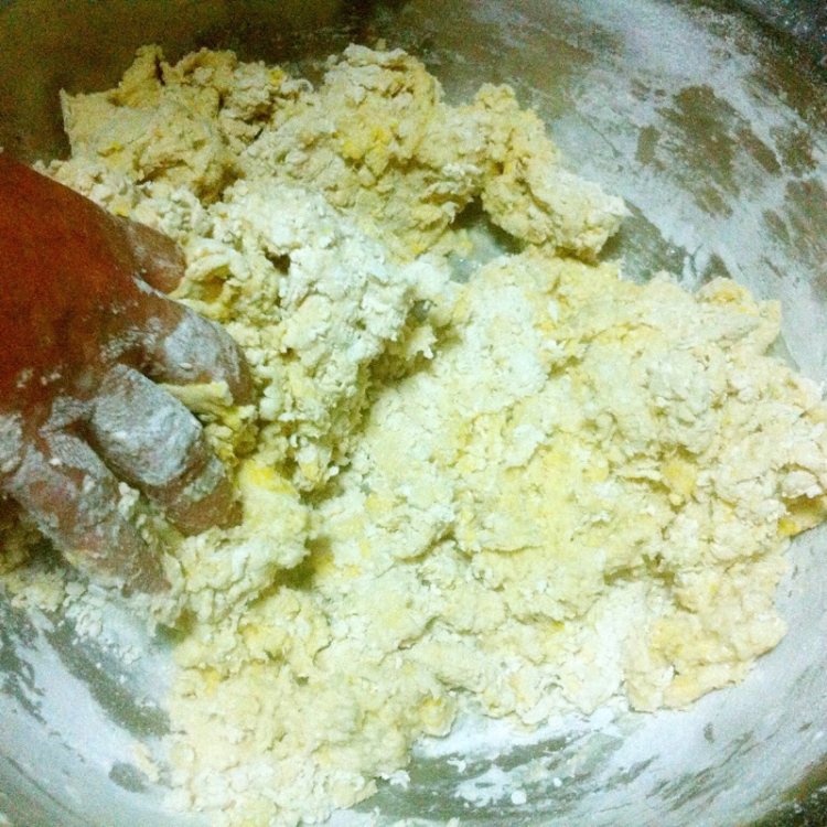 咸菜饼步骤1