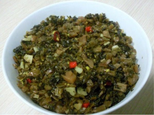 咸菜饼步骤2