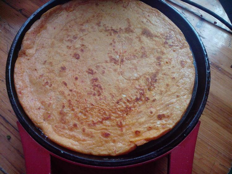 番茄鸡蛋饼#新鲜从这步骤13