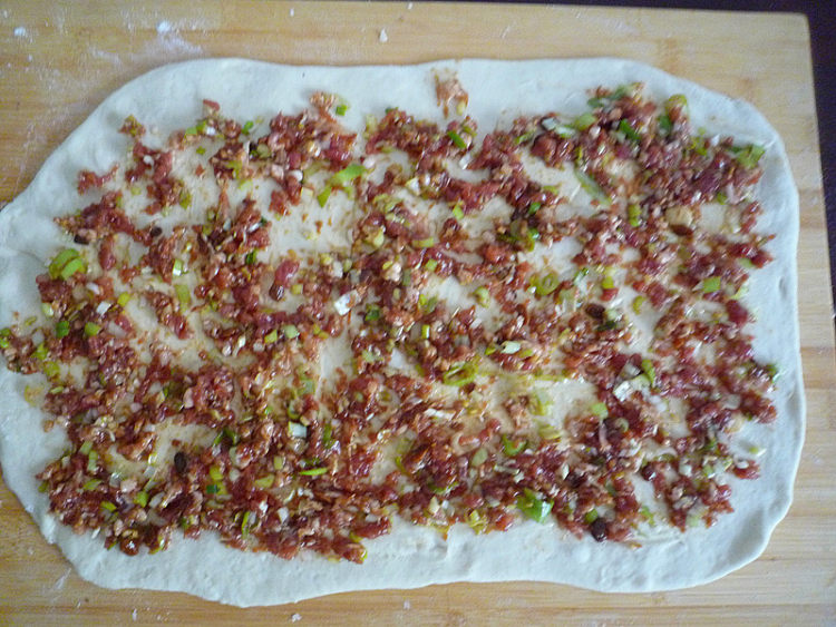 麻香酱肉烧饼步骤7