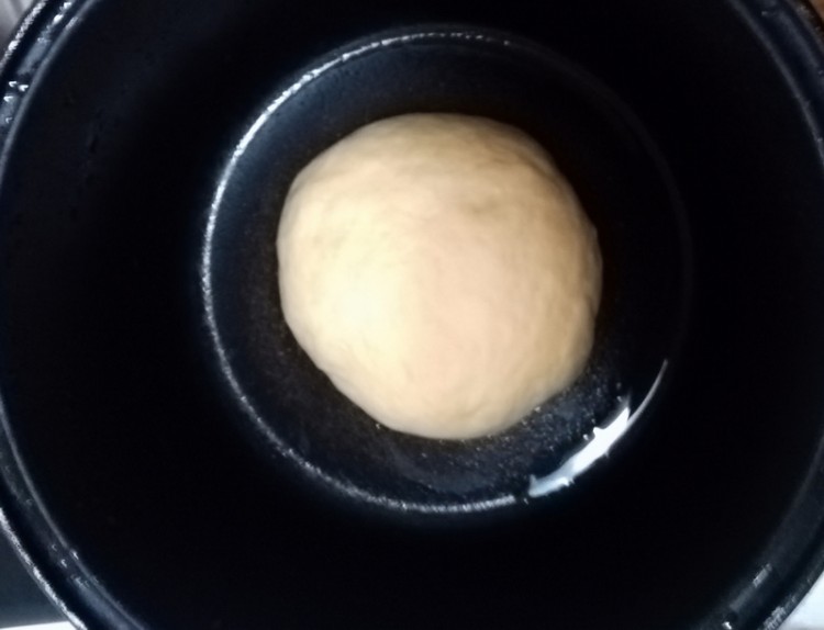 包菜虾皮饼步骤7