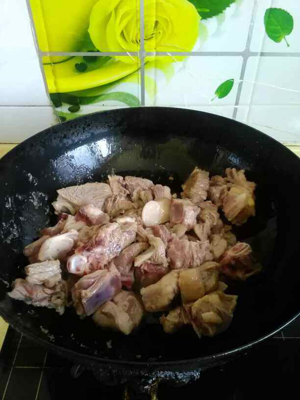 羊肉焖饼步骤3