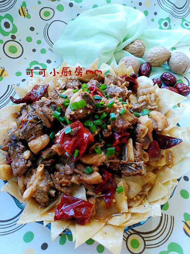 羊肉焖饼步骤11