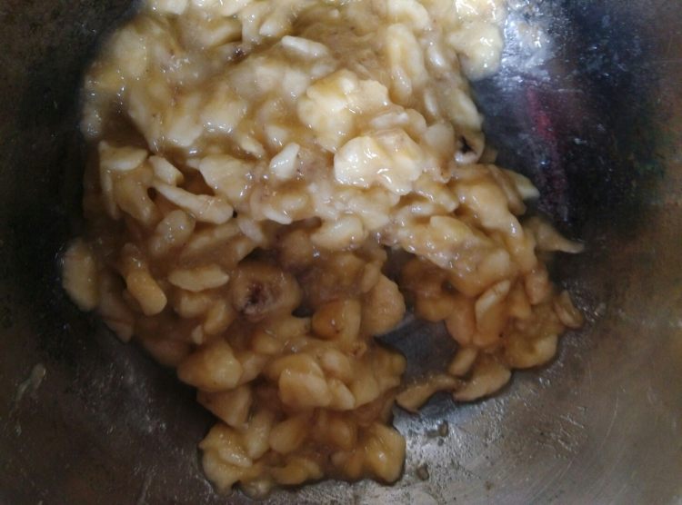 香蕉松饼步骤2