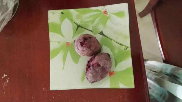 紫薯饼步骤1