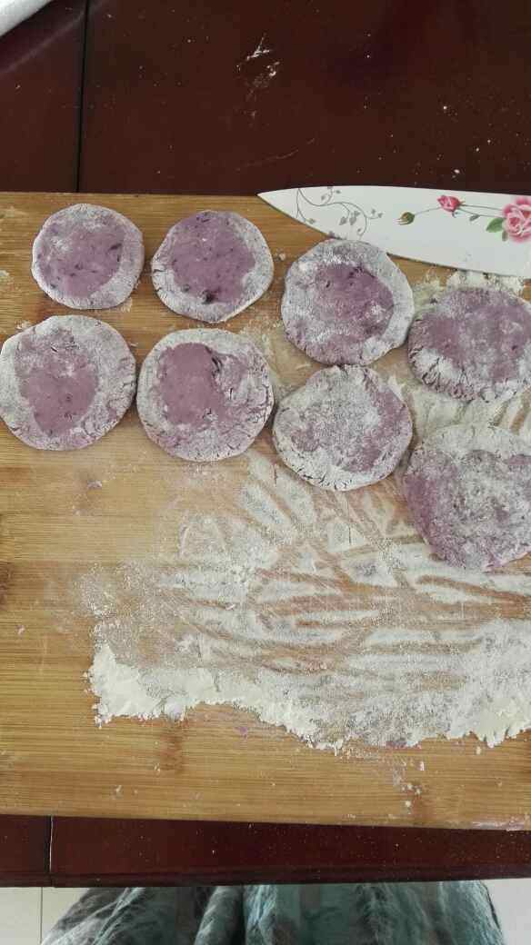 紫薯饼步骤7