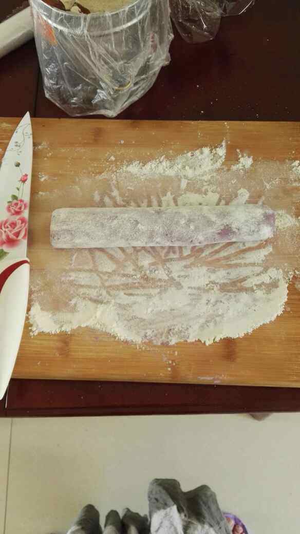 紫薯饼步骤6