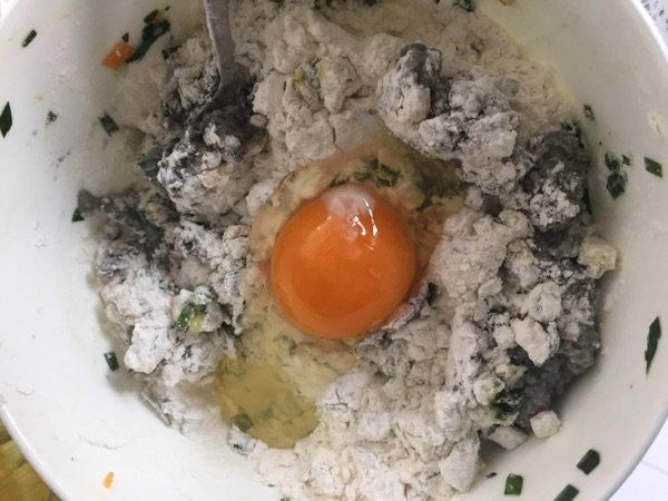 豆渣饼步骤3