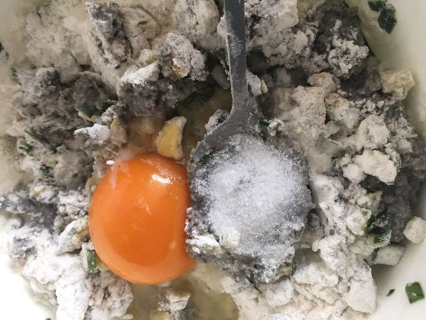 豆渣饼步骤4