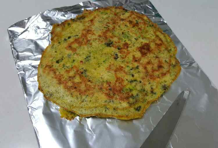 南瓜虾皮海苔玉米饼步骤9