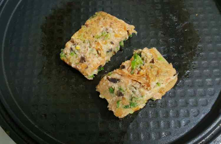 番茄牛肉蔬菜饼步骤11