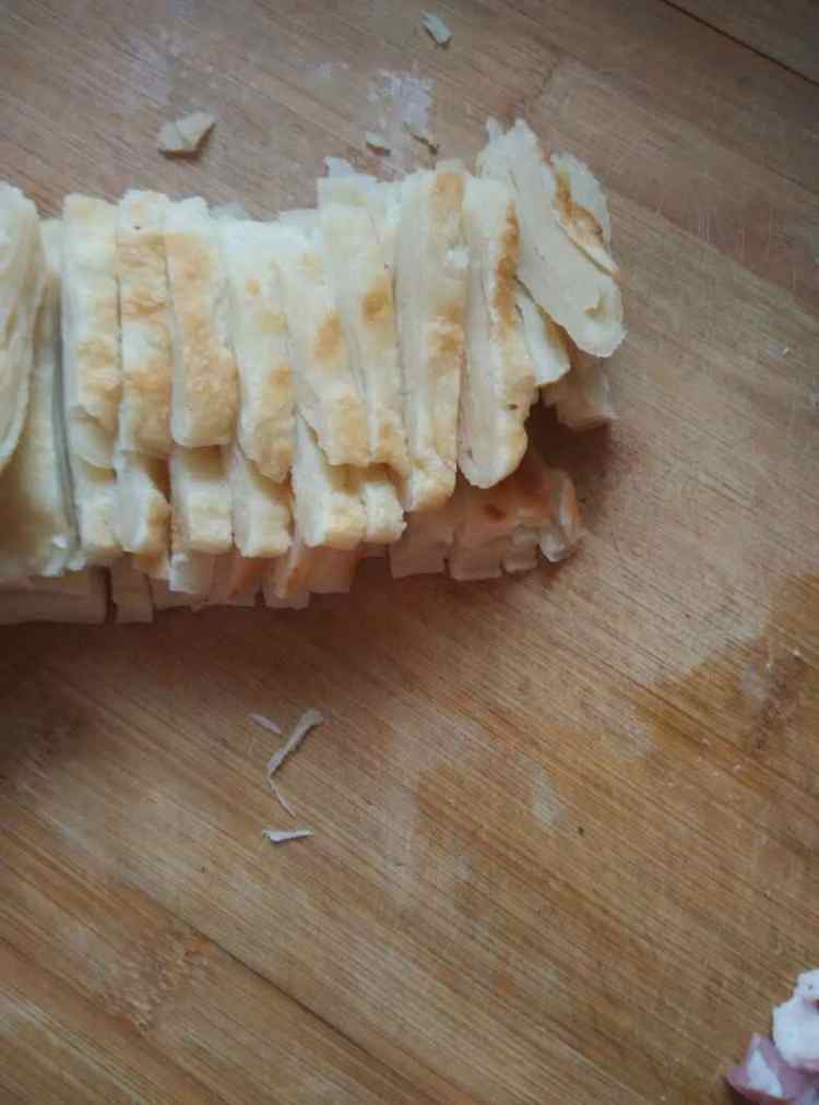 豆芽菜炒饼步骤2