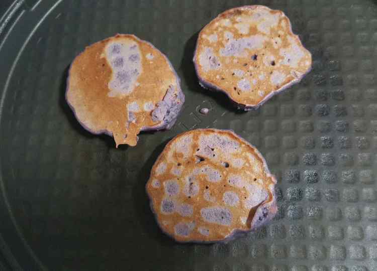 紫薯红枣小松饼步骤9