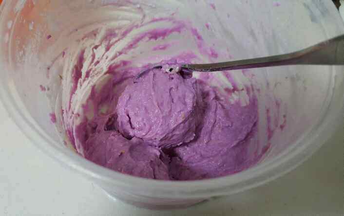 酸奶紫薯饼步骤5