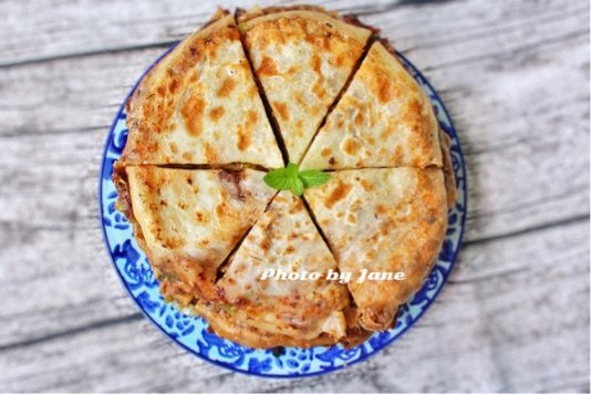 大葱牛肉饼步骤9