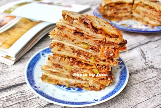 大葱牛肉饼步骤10