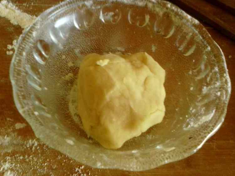 豆沙发面饼＃多效护理步骤4