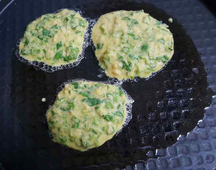 油麦菜山药玉米饼步骤6