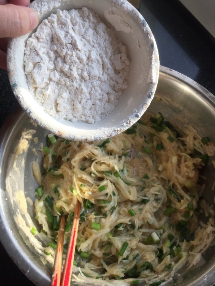 土豆早餐饼步骤5