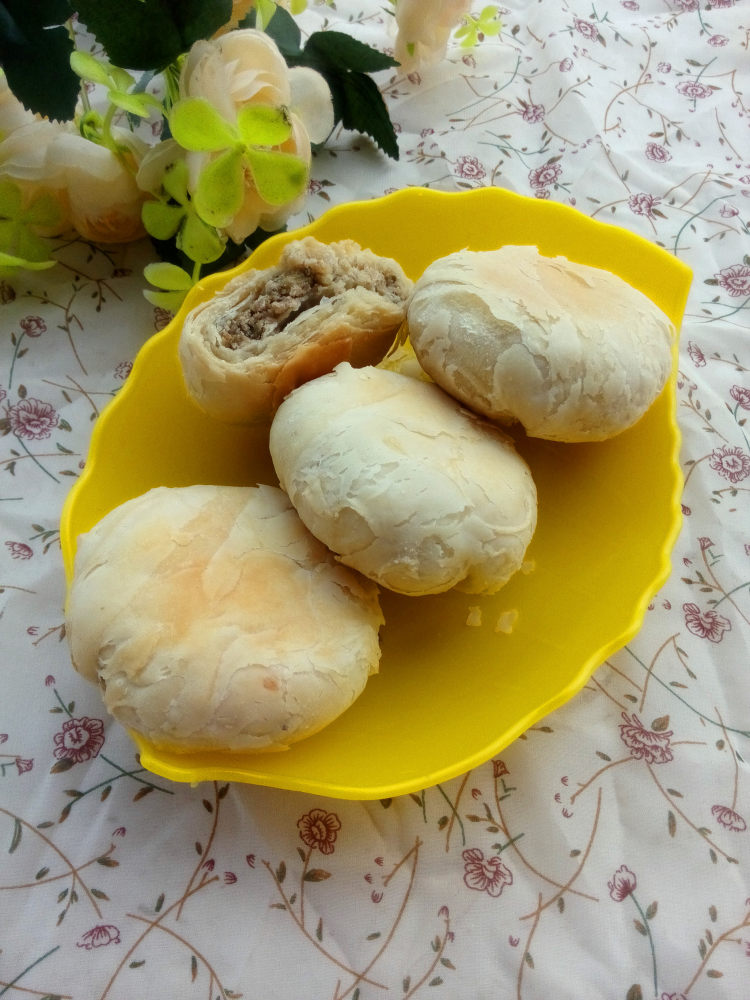 健康绿豆饼步骤19