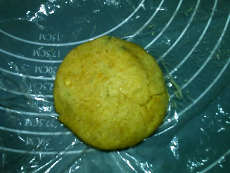 韭菜鸡蛋玉米饼步骤18