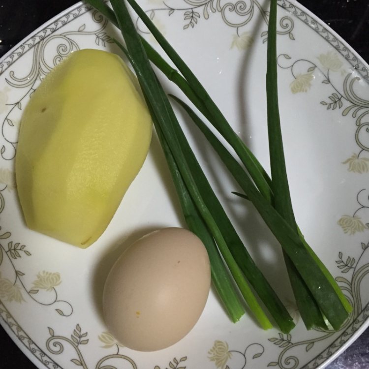 土豆丝早餐饼步骤1