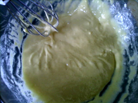 茼蒿蛋糊饼步骤6