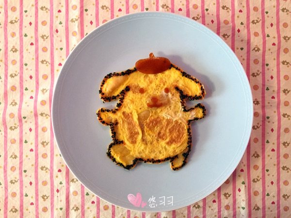 趣味童餐—Purin狗步骤5