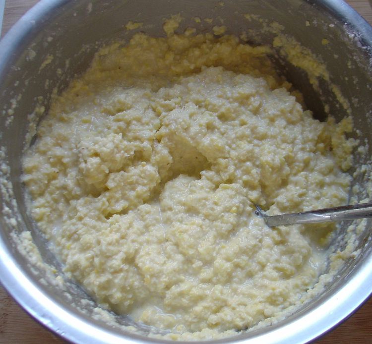 蒸玉米饼步骤4