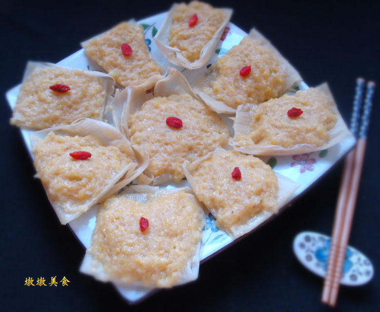 蒸玉米饼步骤9