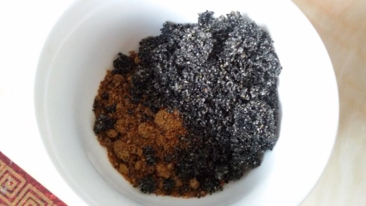 黑糖芝麻玉米煎饼步骤3