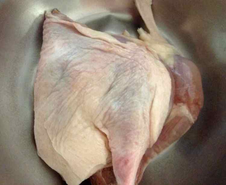 鸭肉火烧步骤2