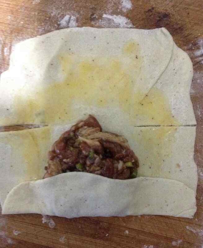鸭肉火烧步骤10