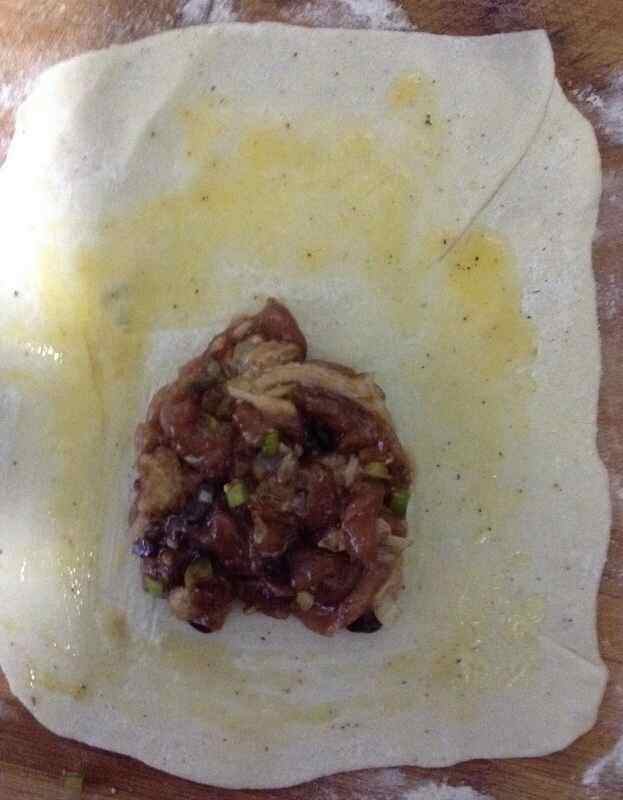 鸭肉火烧步骤9