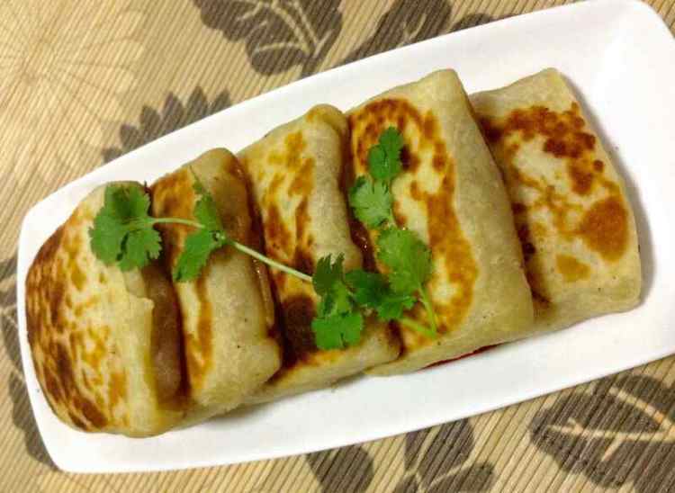 鸭肉火烧步骤14