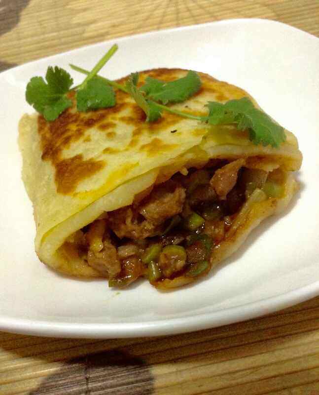 鸭肉火烧步骤15